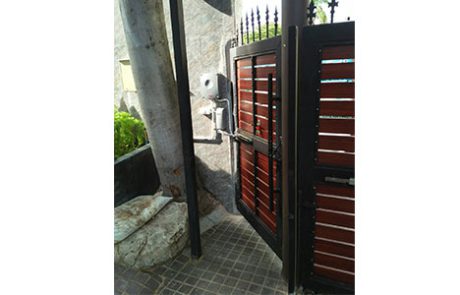 PAT Installation Automatic Swing Gate Cardin TEN1